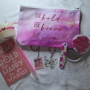 BE BOLD, BE BRAVE, BE YOU  Inspirational/Motivational Canvas GIFT SET